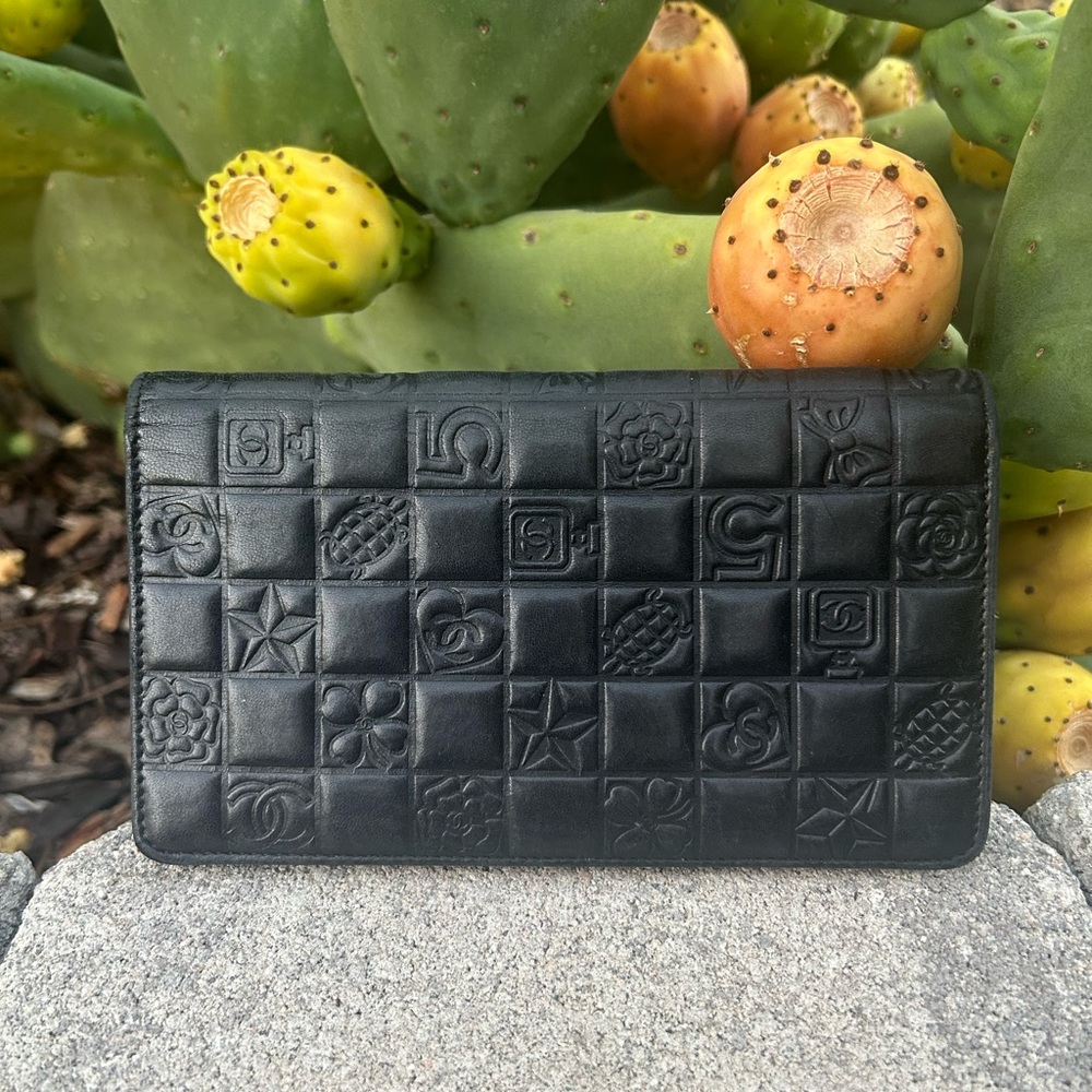 Chanel Chocolate Bar Long Wallet - Picture 3 of 5